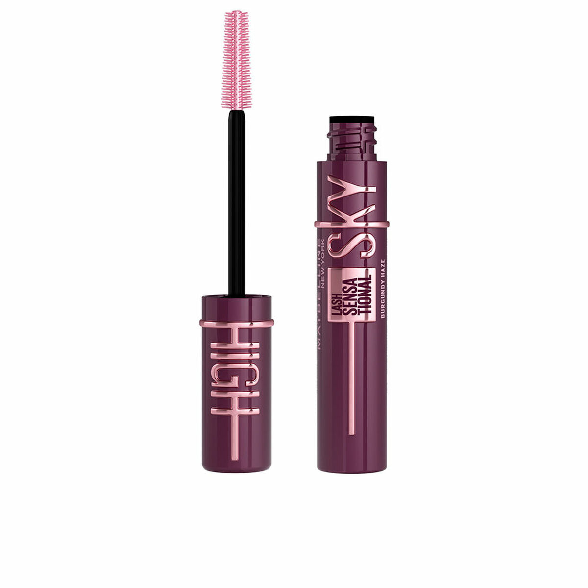 Mascara Maybelline Lash Sensational Sky High Burgundy Haze 7,2 ml makeup emballage 7,2 ml