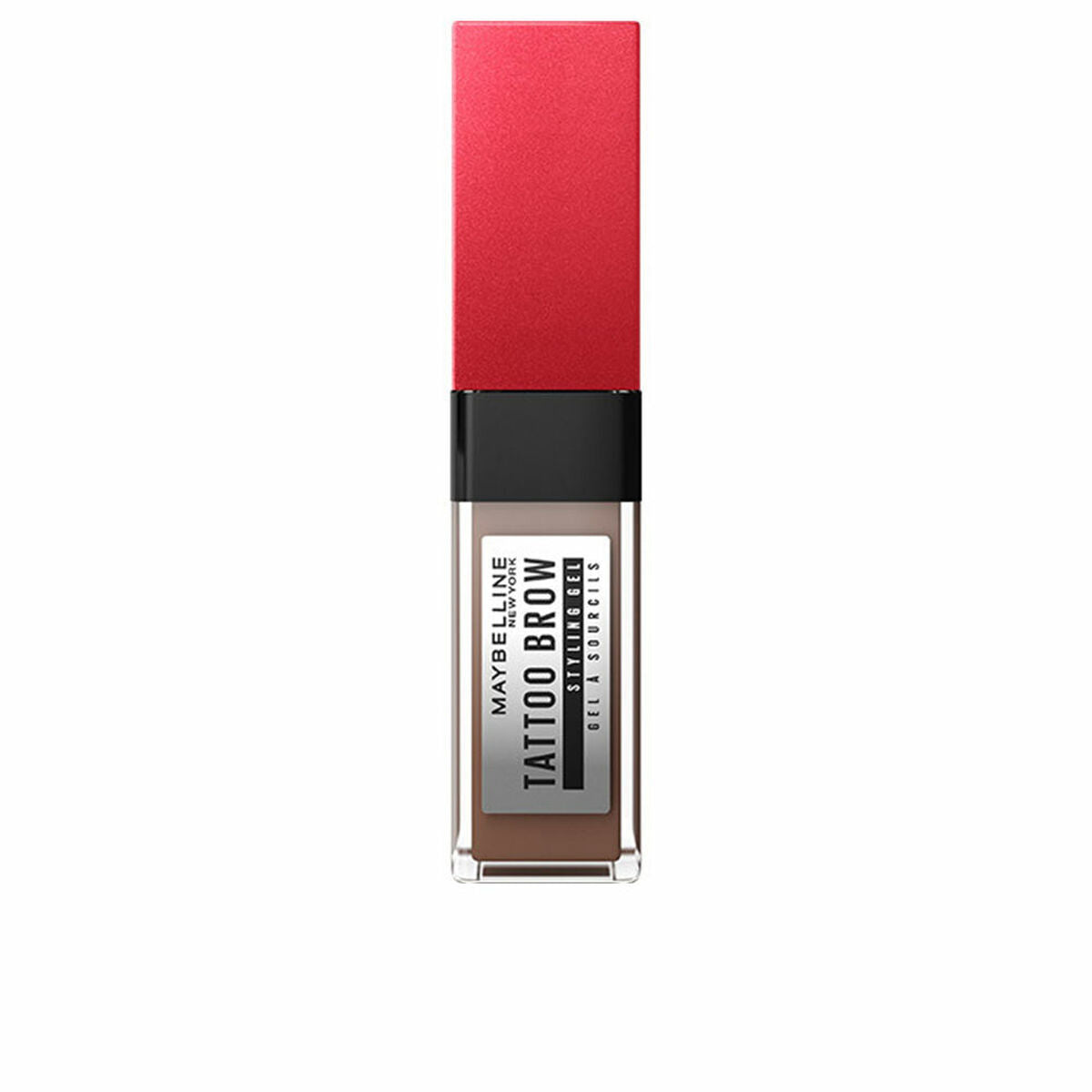 Eyebrow Fixing Gel Maybelline Tattoo Brown Nº 255 Blød brun hudplejeemballage