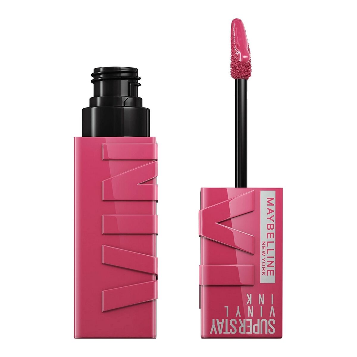 Læbestift Maybelline Superstay Vinyl Ink 20-coy flydende makeup-emballage