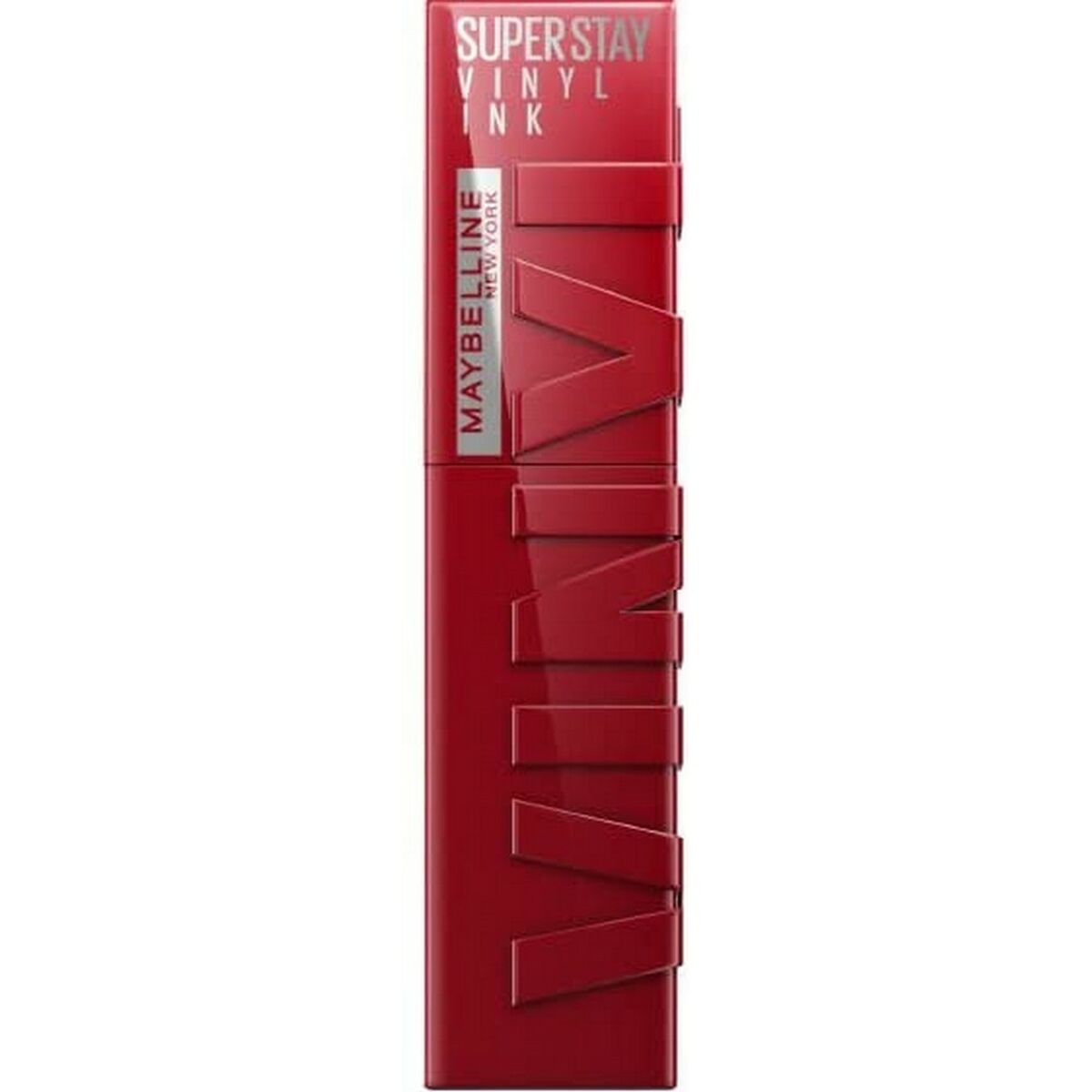 shimmer læbestift Maybelline Superstay Vinyl Ink 10-lippy makeup emballage