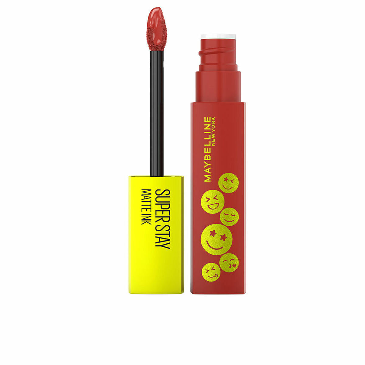 Flydende læbestift Maybelline Superstay Matte Ink Moodmakers Nº 455 Harmonizer 5 ml makeup-emballage