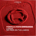 Flydende læbestift L'Oreal Make Up Infaillible Matt Resistance Nº 120 Nº 120-Major Crush (1 enhed) makeup-emballage