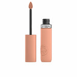 Flydende læbestift L'Oreal Make Up Infaillible Matt Resistance Fairy Tale Ending Nº 100 Nº 100-Fairytale Endin (1 enhed) makeup