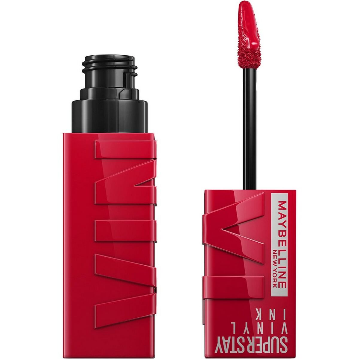 shimmer læbestift Maybelline Superstay Vinyl Ink 50-wicked makeup emballage