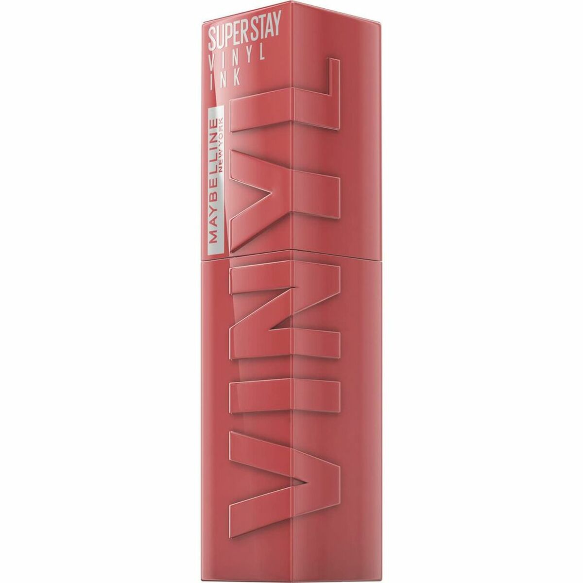 Læbestift Maybelline Superstay Vinyl Ink 35-frække makeup-emballage