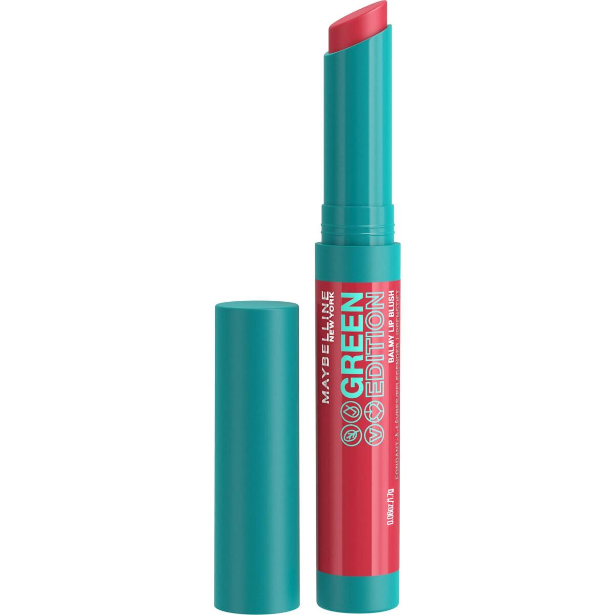 Farvet læbepomade Maybelline Green Edition Nº 06-Dusk 1,7 g 1,7 g til kvinder hudpleje emballage