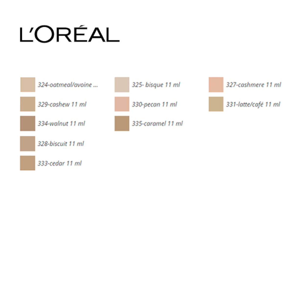 Facial Corrector Infaillible L'Oreal Make Up (11 ml) produktemballage