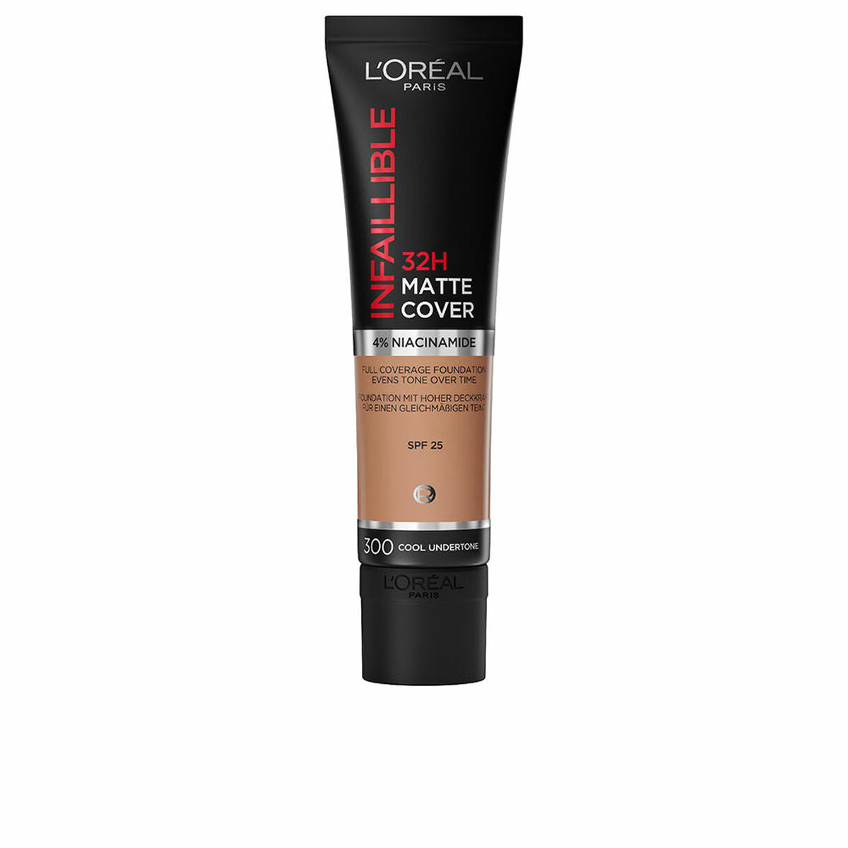 Flydende make-up Infaillible 24H L'Oreal Make Up (35 ml) (30 ml) produktemballage