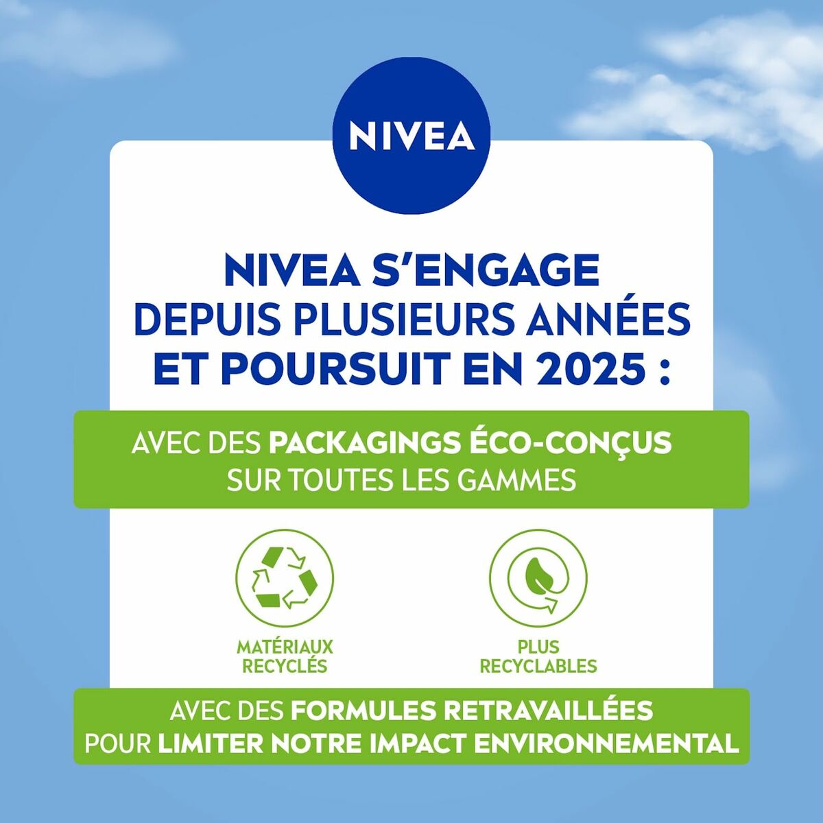 Spray Deodorant Nivea MEN DRY IMPACT 50 ml til mænd produktemballage