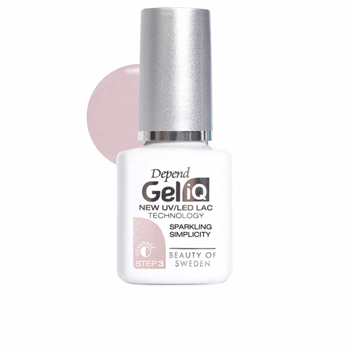 Neglelak Beter Gel Iq Sparkling Simplicity 5 ml hudplejeemballage