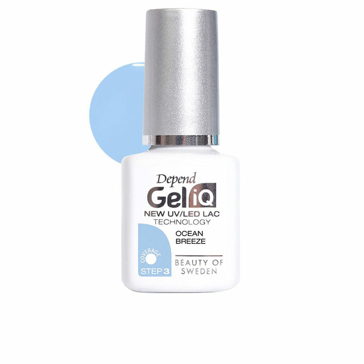 Neglelak Beter GEL IQ Ocean Breeze 5 ml hudplejeemballage