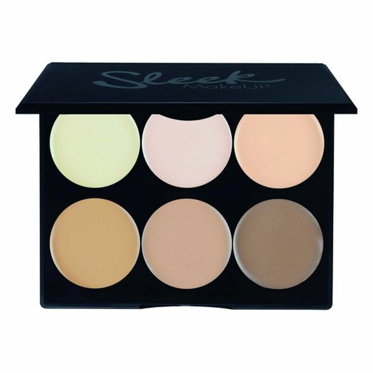 Palette Sleek Cream Contour Kit Light Clear Make-up Highlighter (1 enhed) hudplejeemballage