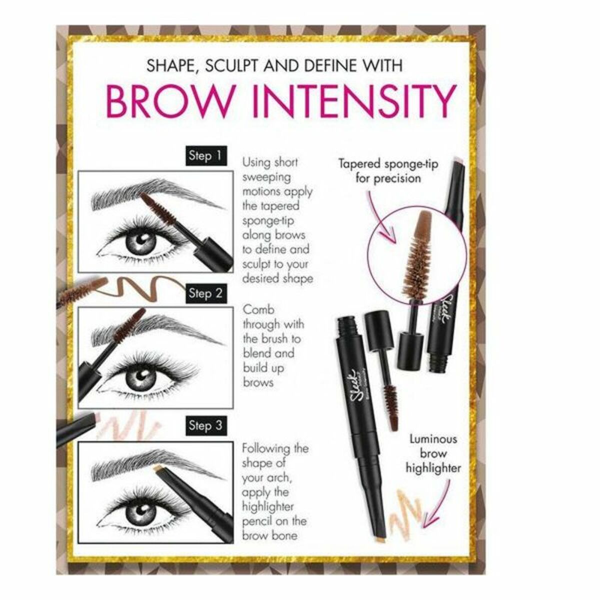 Eyebrow Make-up Brow Intensity Sleek Light (3 ml) produktemballage