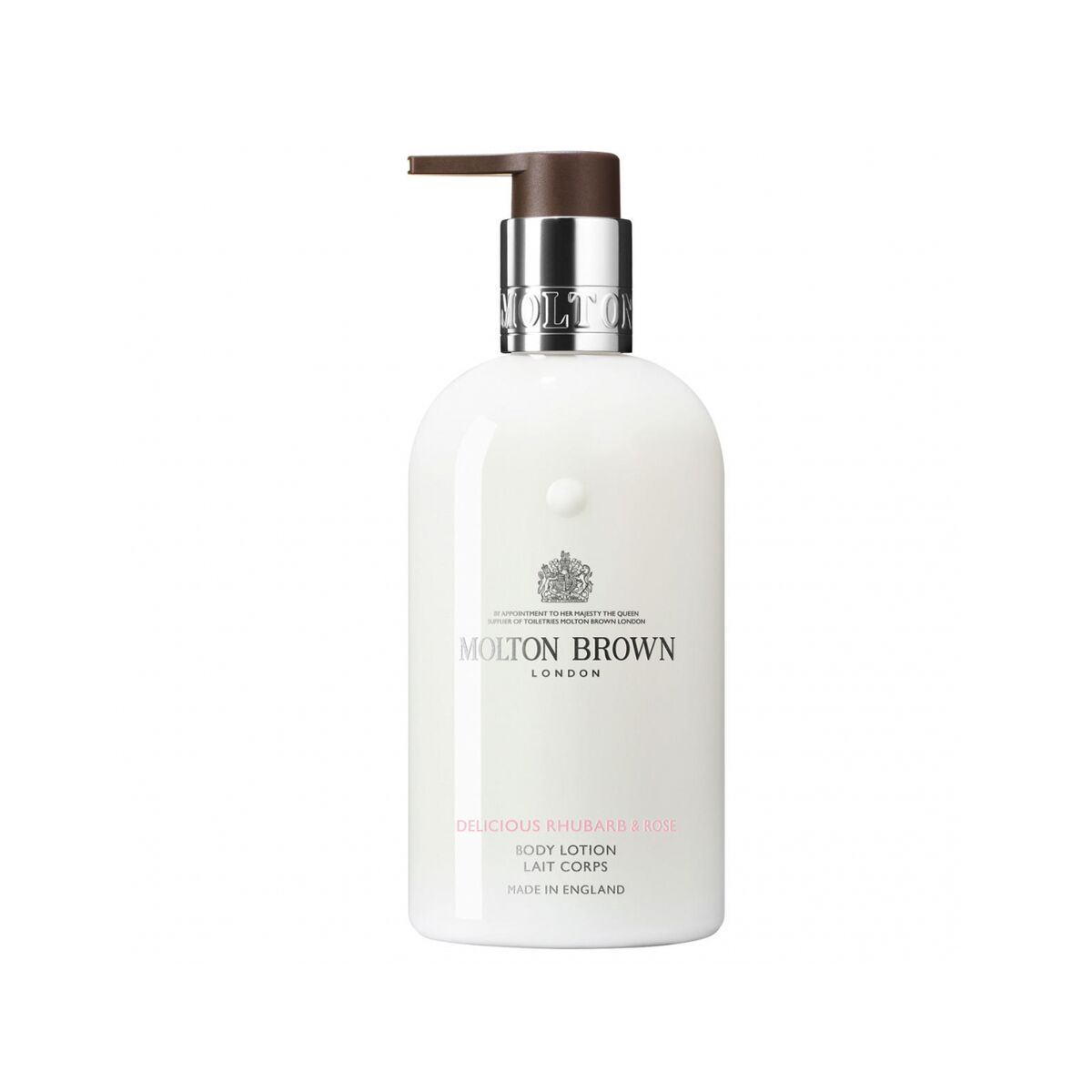 Body Lotion Molton Brown Delicious Rabarber & Rose 300 ml hudplejeemballage