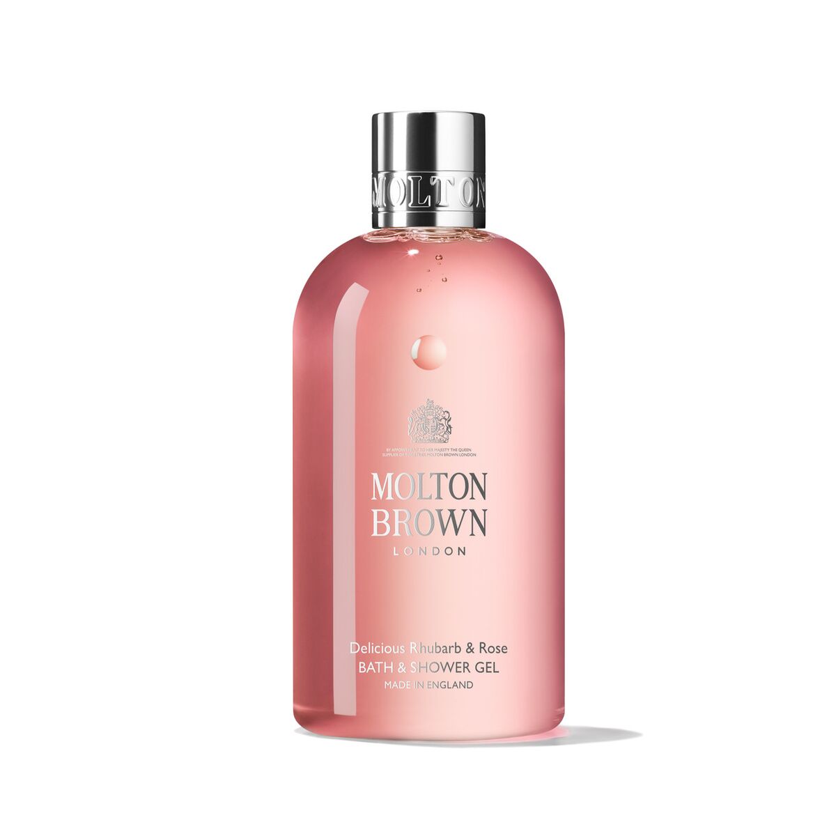 Shower Gel Molton Brown Rabarber&Rose 300 ml hudplejeemballage