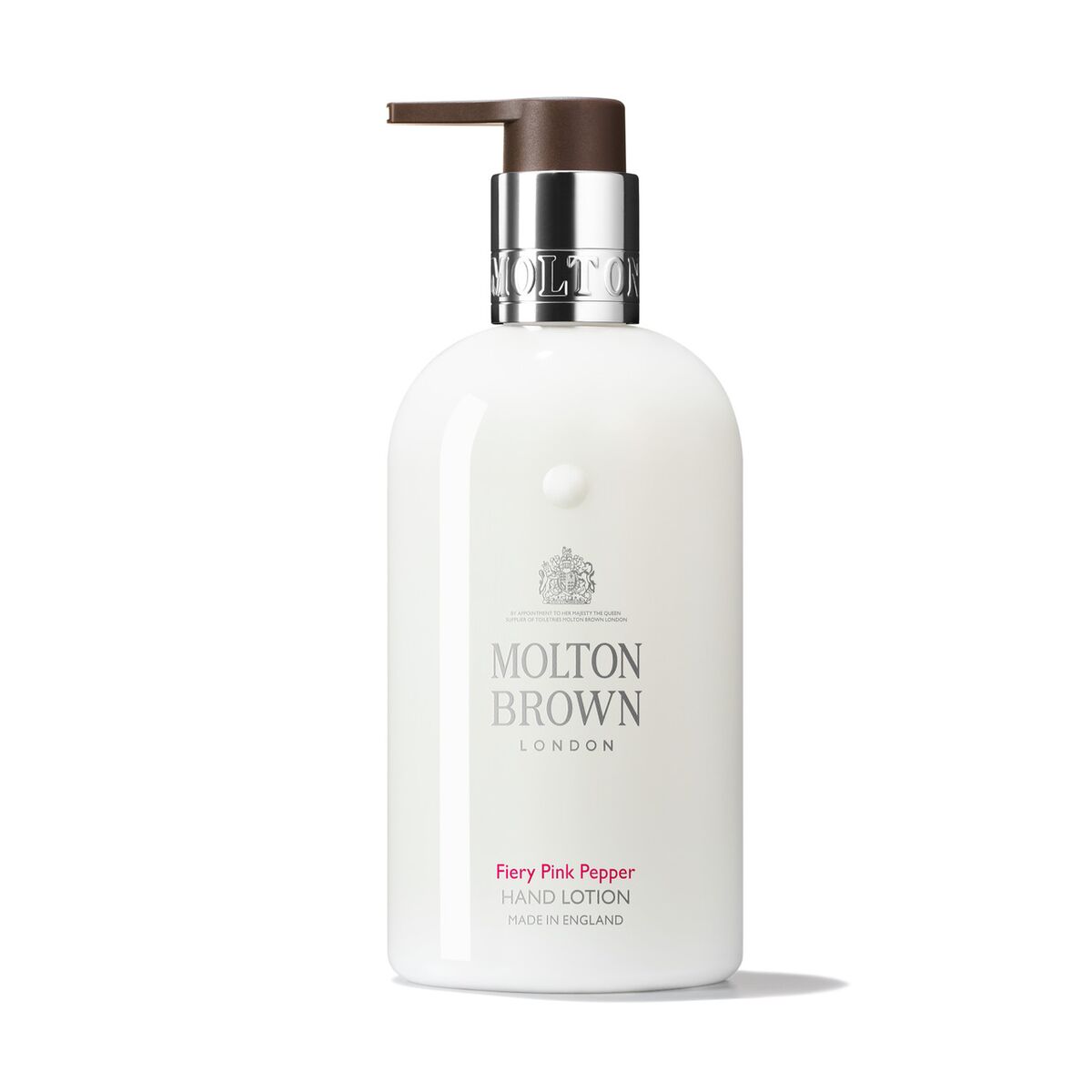 Håndlotion Molton Brown Fiery Pink Pepper 300 ml hudplejeemballage
