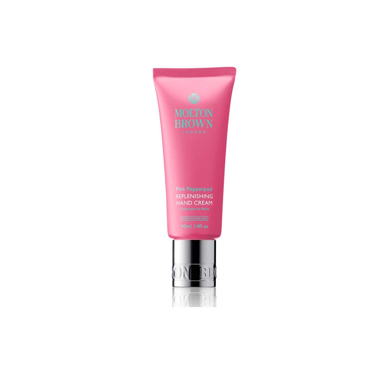 Håndcreme Molton Brown Pink Pepperpod 40 ml hudplejeemballage