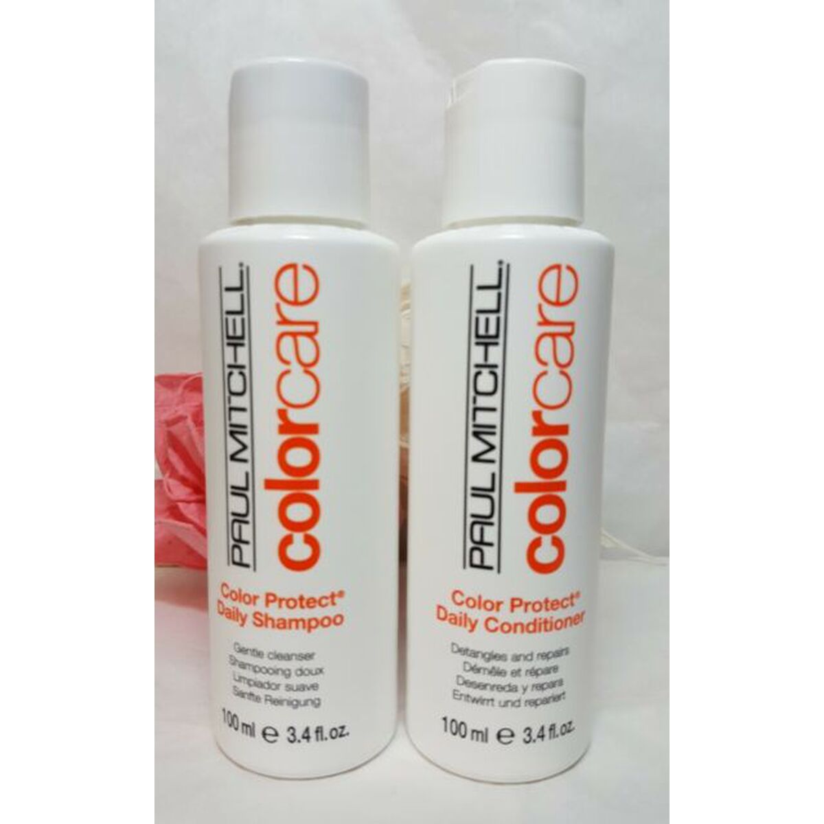 Daglig brug shampoo Paul Mitchell Color Protect 100 ml shampooflaske