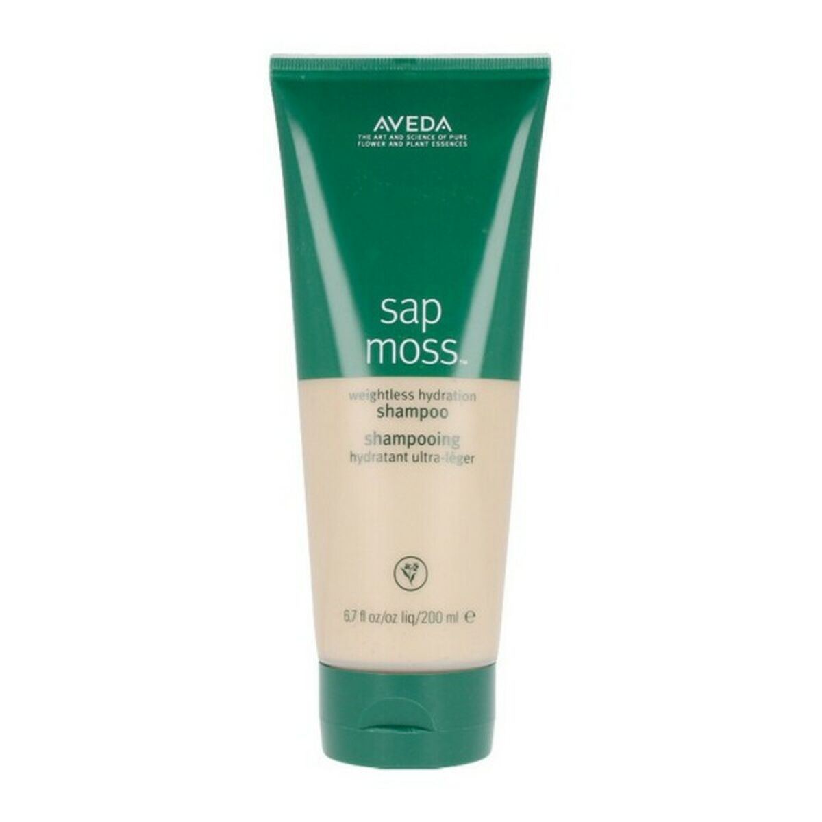Fugtgivende shampoo Sap Moss Aveda shampooflaske