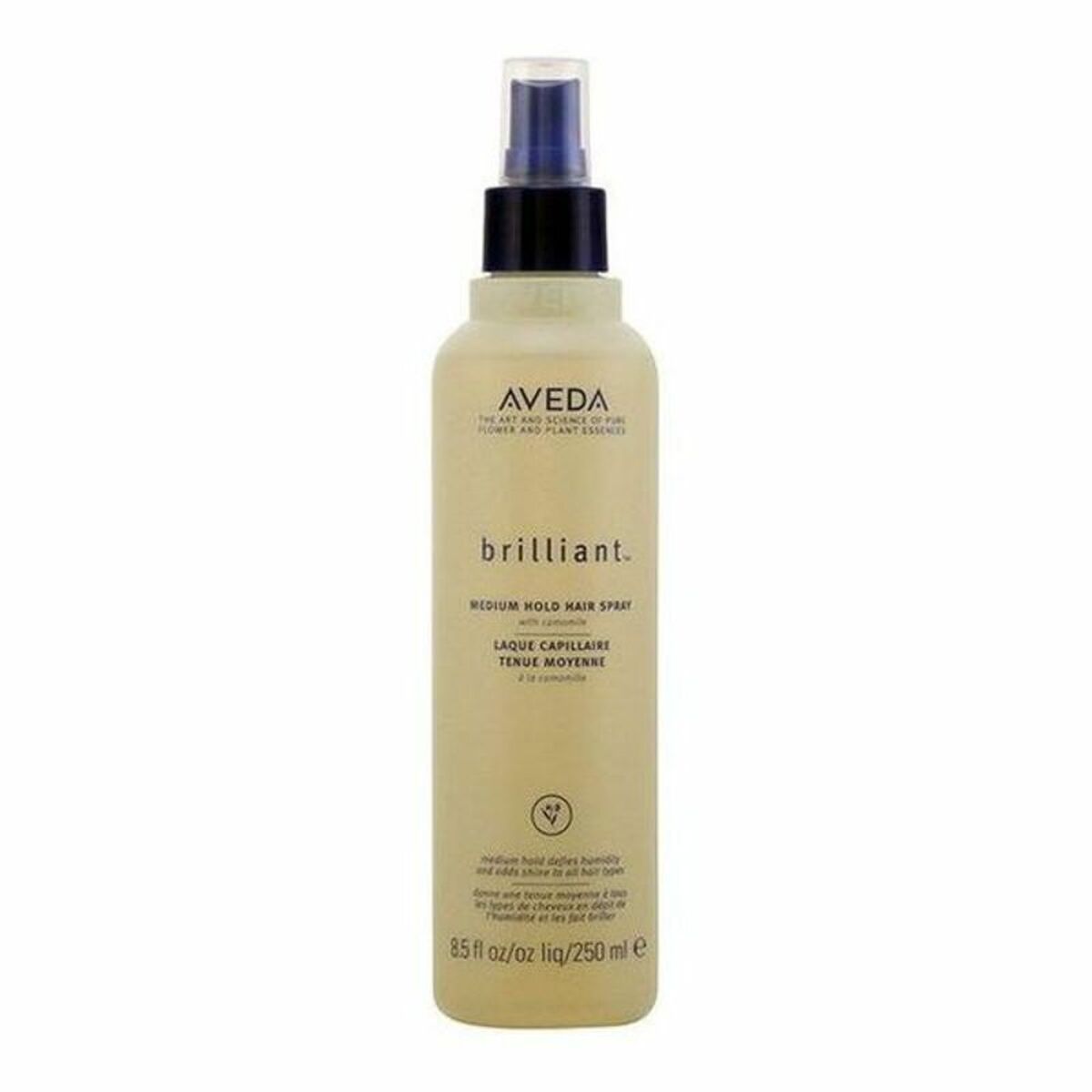 Hårspray Brilliant Aveda 250 ml produktemballage