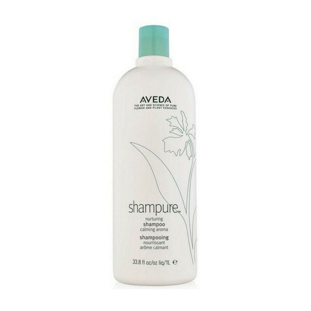 Fugtgivende shampoo Shampure Aveda (1000 ml) (1000 ml) til kvinder shampooflaske