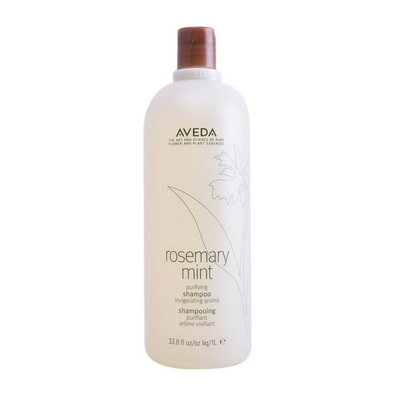 Revitaliserende shampoo Rosemary Mint Aveda (1000 ml) til kvinder shampooflaske