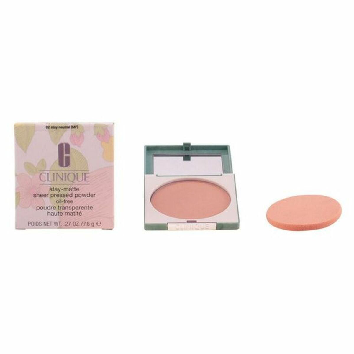 Compact Make Up Clinique AEP01448 Nº 03-Stay Beige 7,6 g 7,6 g produktemballage