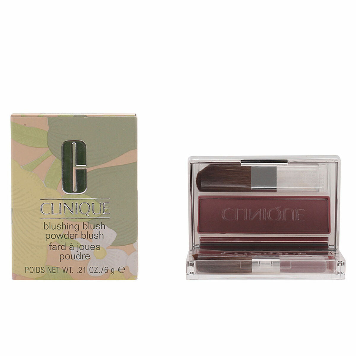 Blush Clinique makeup emballage