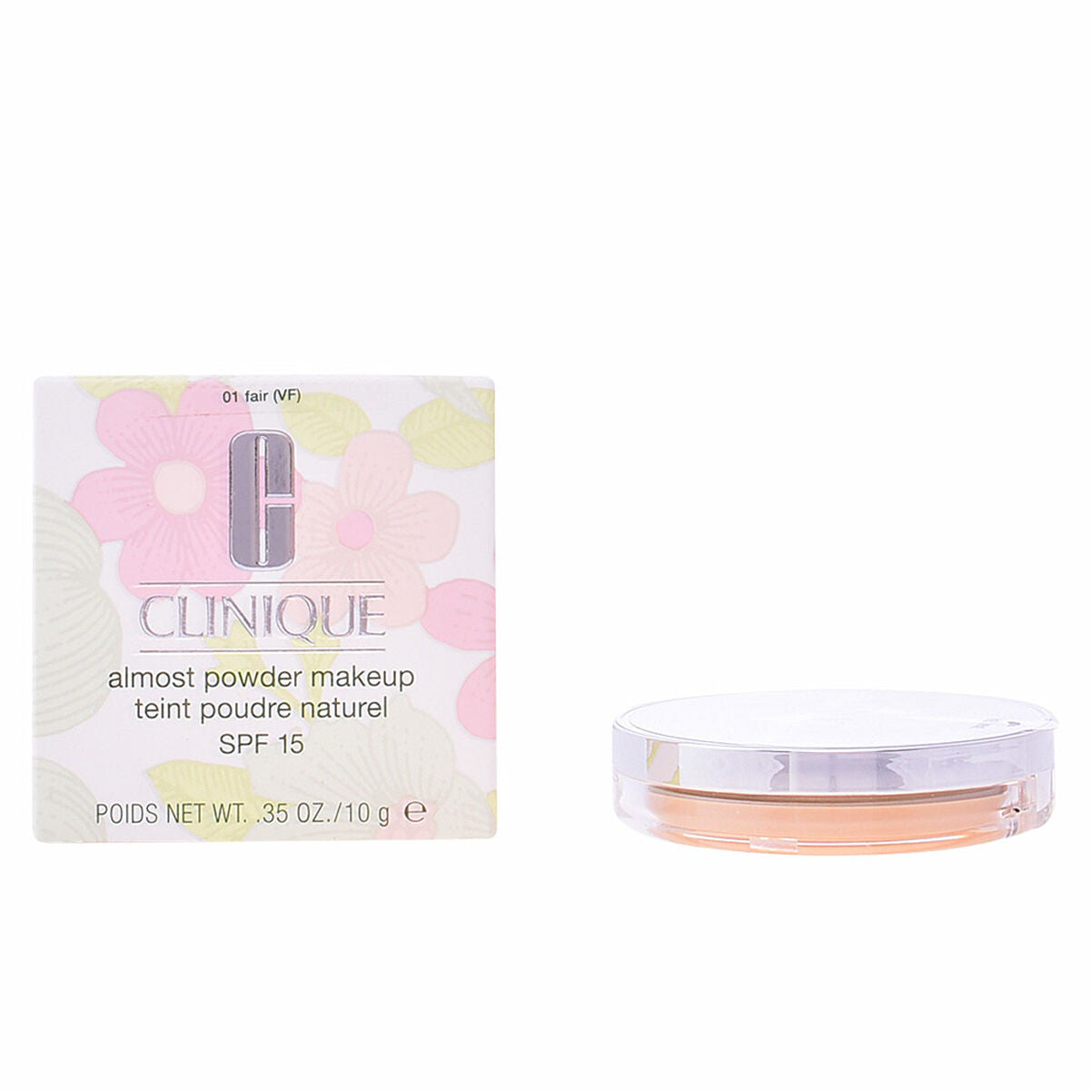 Powdered Make Up Almost Powder Clinique Spf 15 Spf 15 10 g makeup emballage
