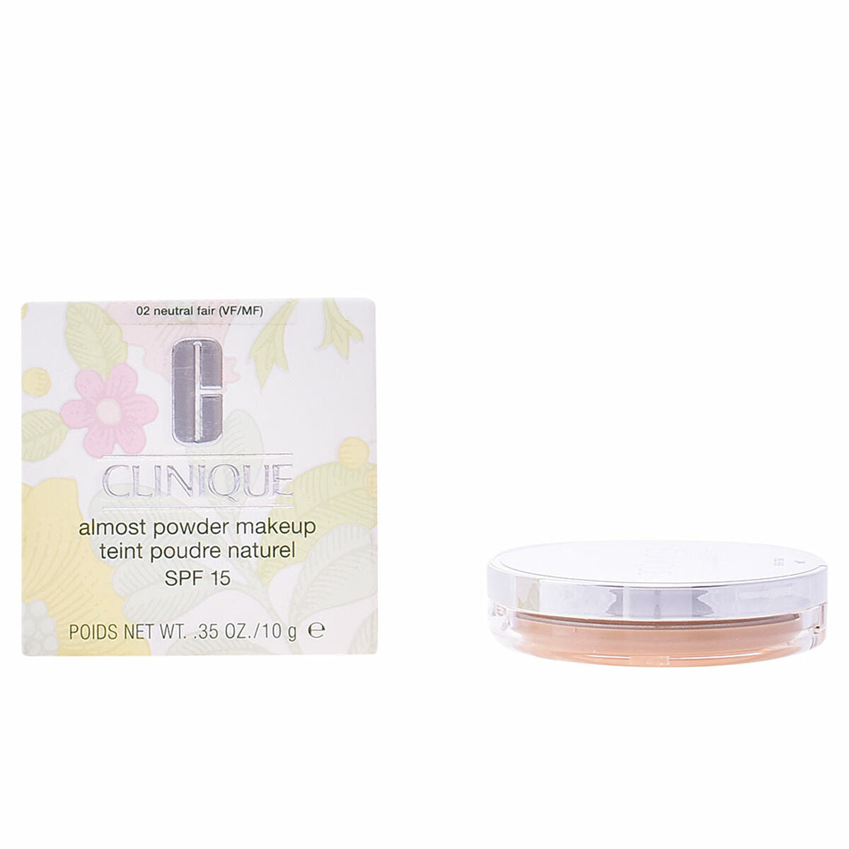 Powdered Make Up Almost Powder Clinique Spf 15 Spf 15 10 g makeup emballage