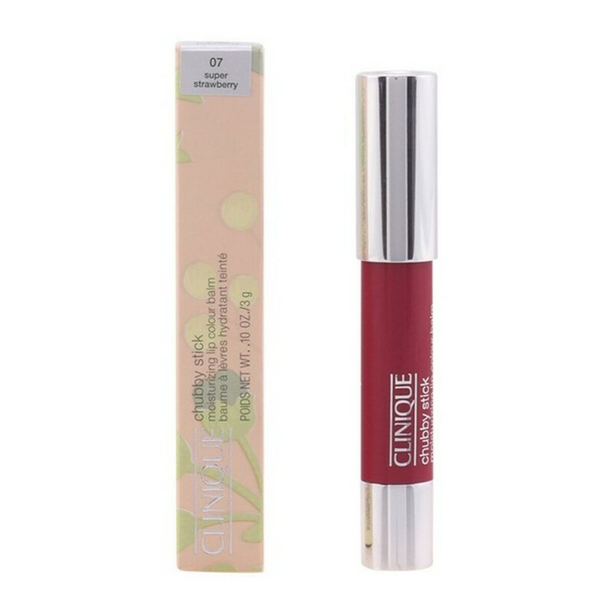 Farvet læbepomade Chubby Stick Clinique til kvinder hudplejeemballage