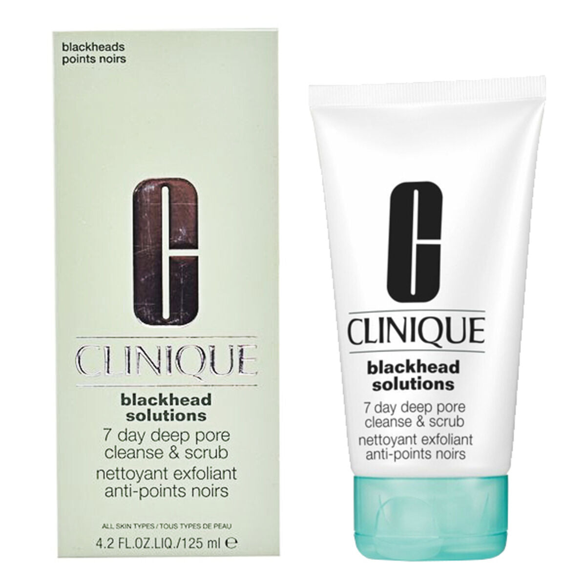 Exfoliating Facial Gel Clinique 125 ml til kvinder hudpleje emballage