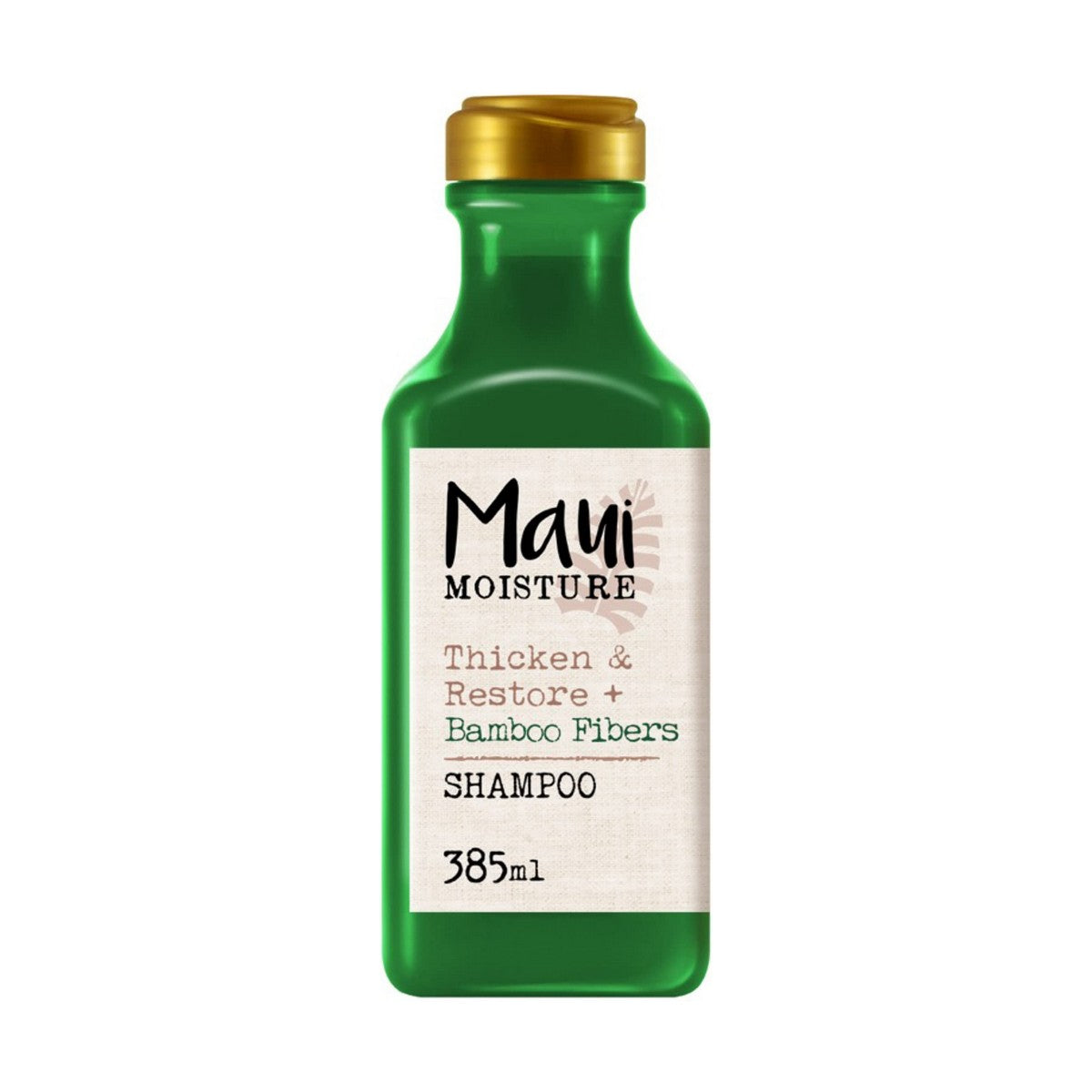 Restorative Shampoo Maui Bamboo Fibres 385 ml bambusfiber til kvinder shampooflaske