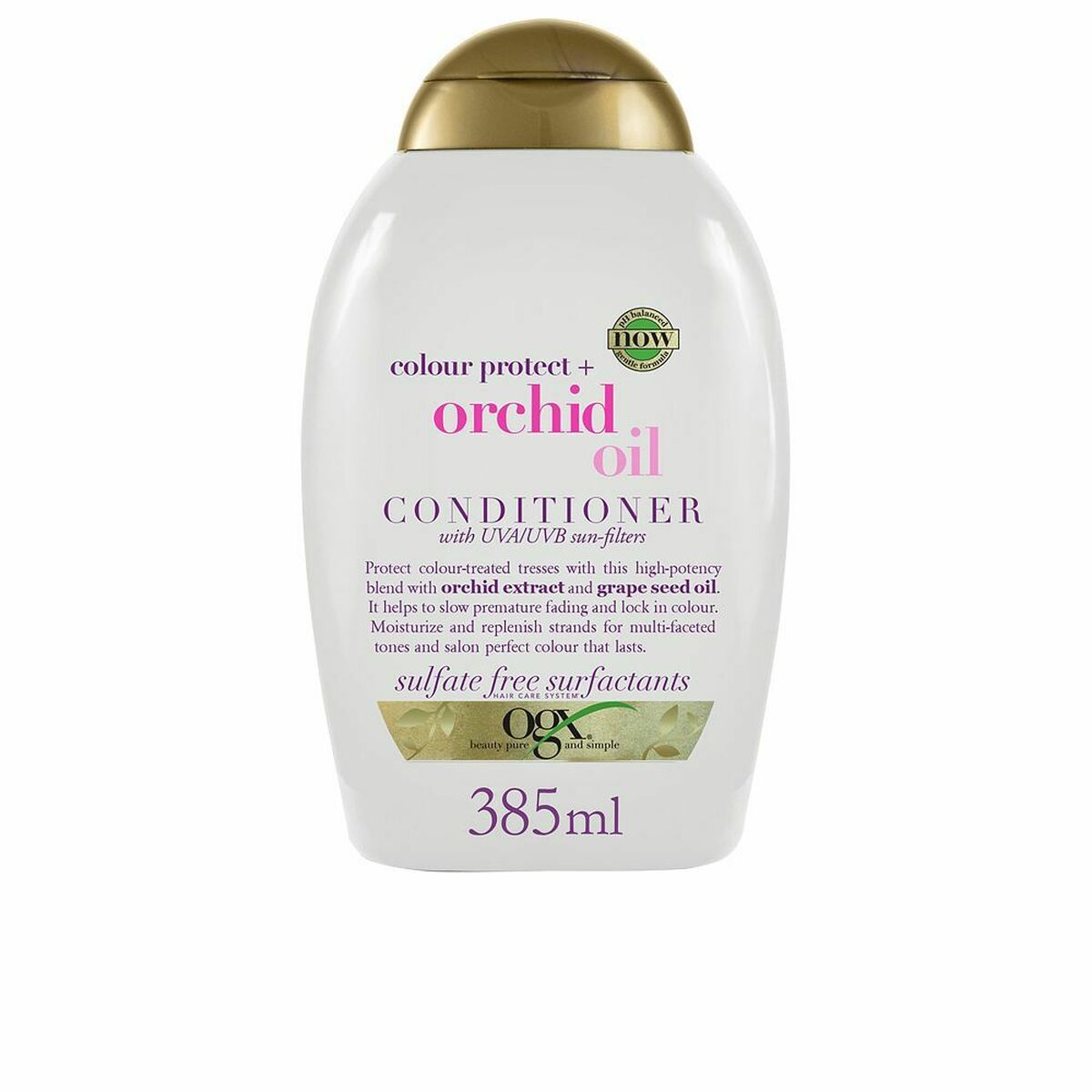 Conditioner OGX 01 385 ml Color Protector Orchid balsam flaske