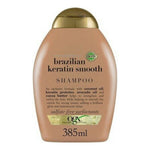 Detangling shampoo OGX Brazilian Keratin 385 ml til kvinder shampooflaske