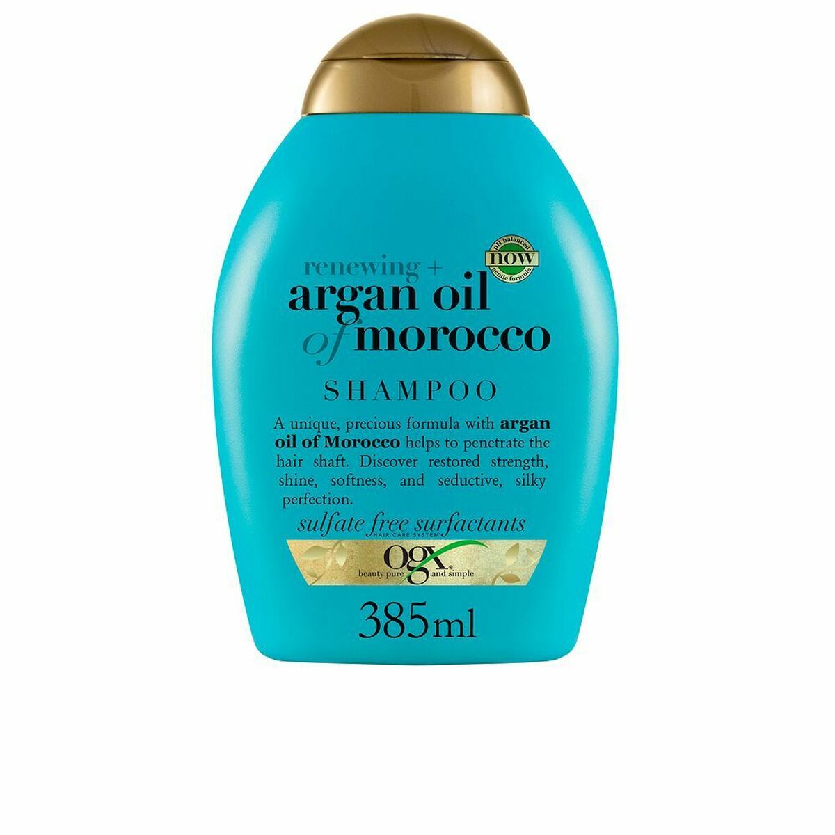 Revitaliserende Shampoo OGX 385 ml til kvinder shampooflaske