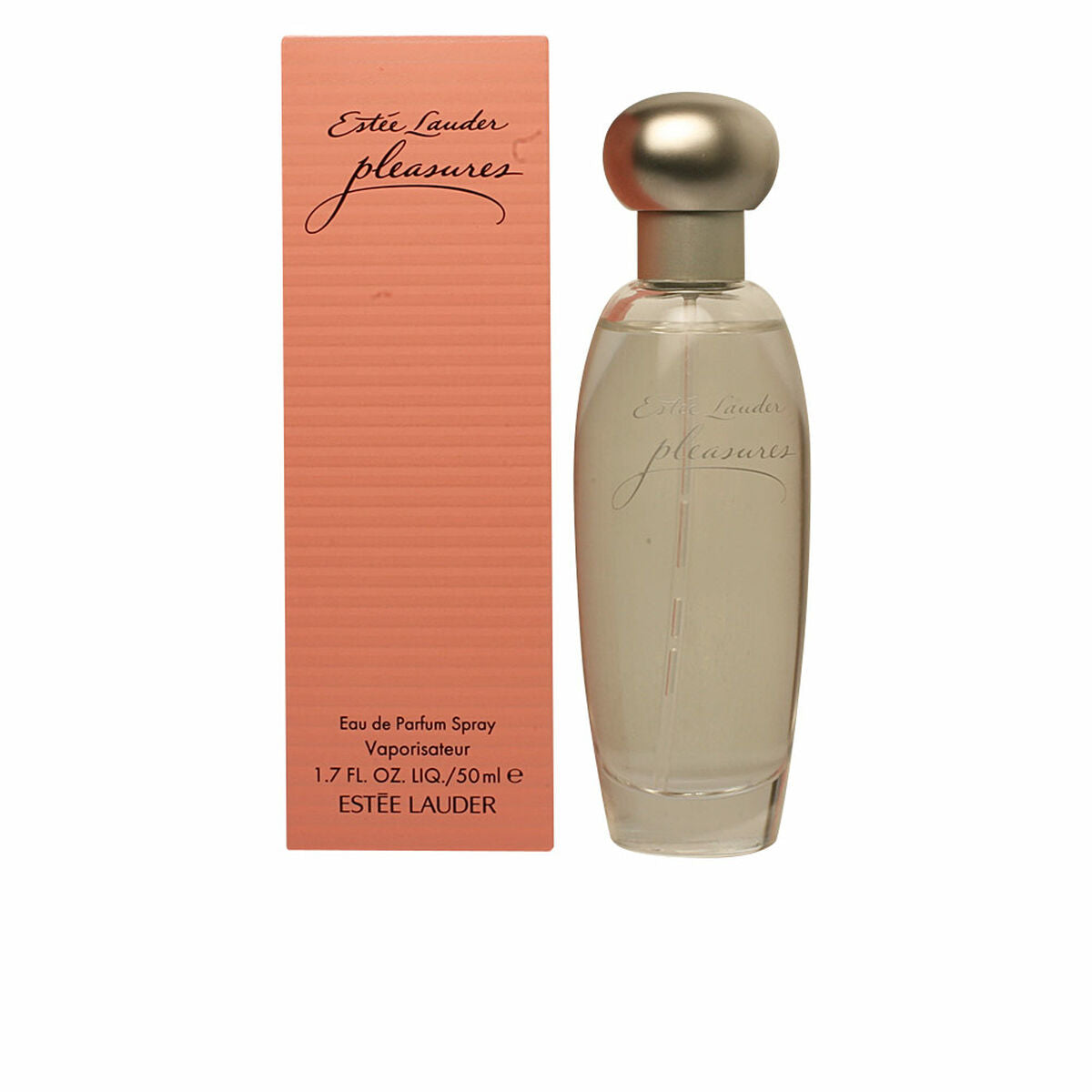 Dameparfume Pleasures Estee Lauder EDP til kvinder flaske