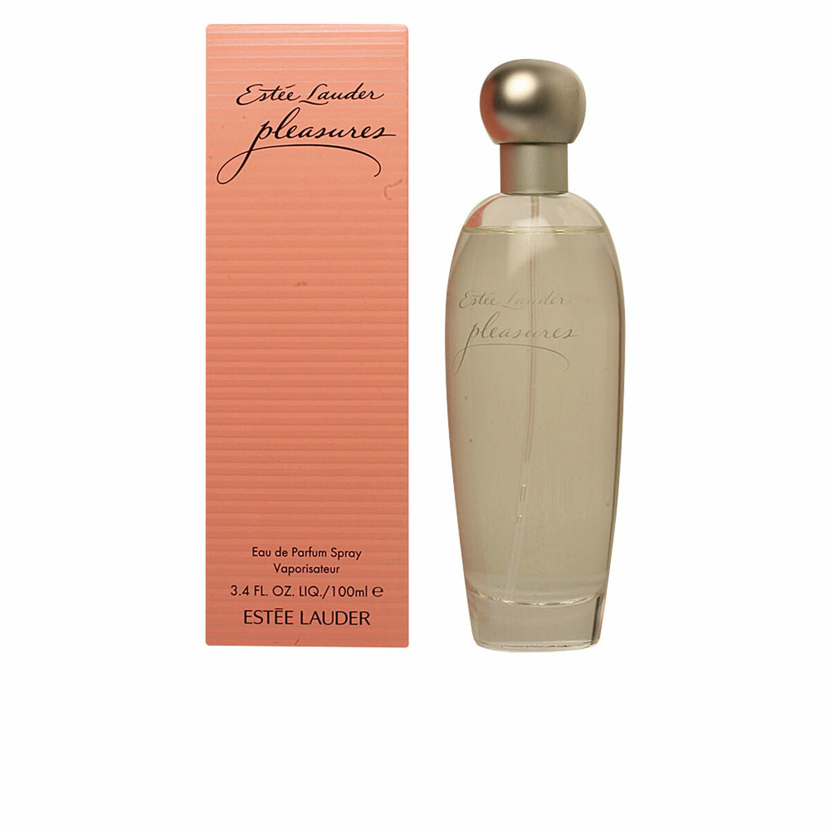 Dameparfume Pleasures Estee Lauder EDP til kvinder flaske