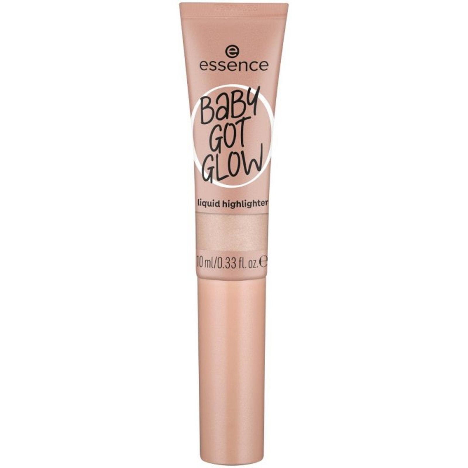 Essence, Baby Got Glow, Illuminating, Liquid Highlighter, 10, Sassy in Silk, For Face, 10 ml