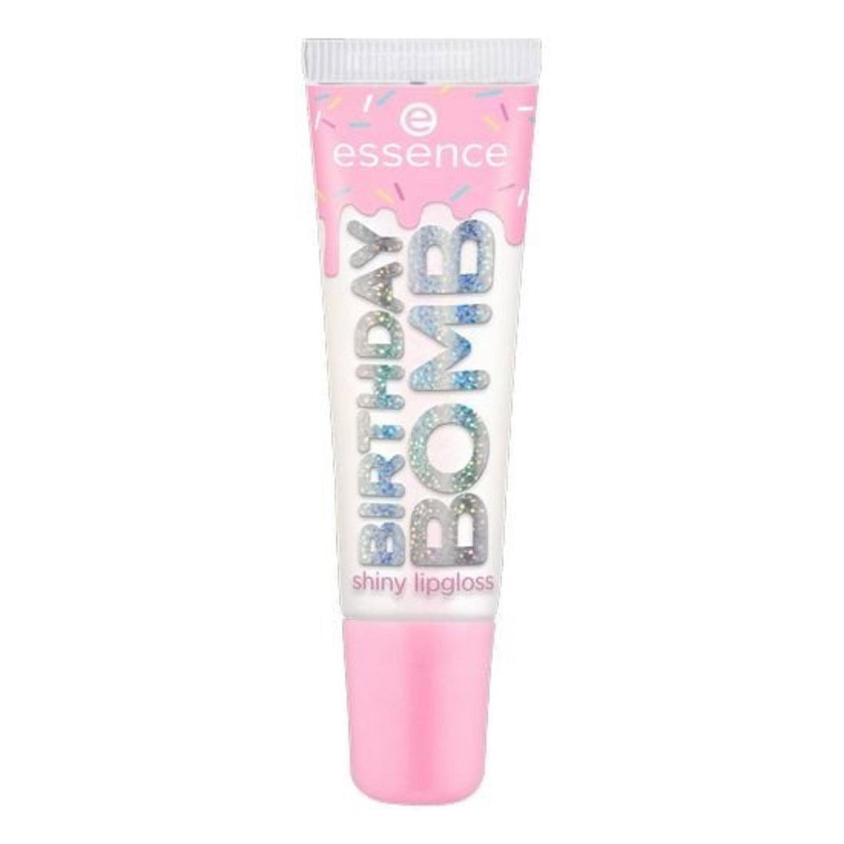 Essence, Birthday Bomb, Shiny, Lip Gloss, 01, Cake My Day, 10 ml