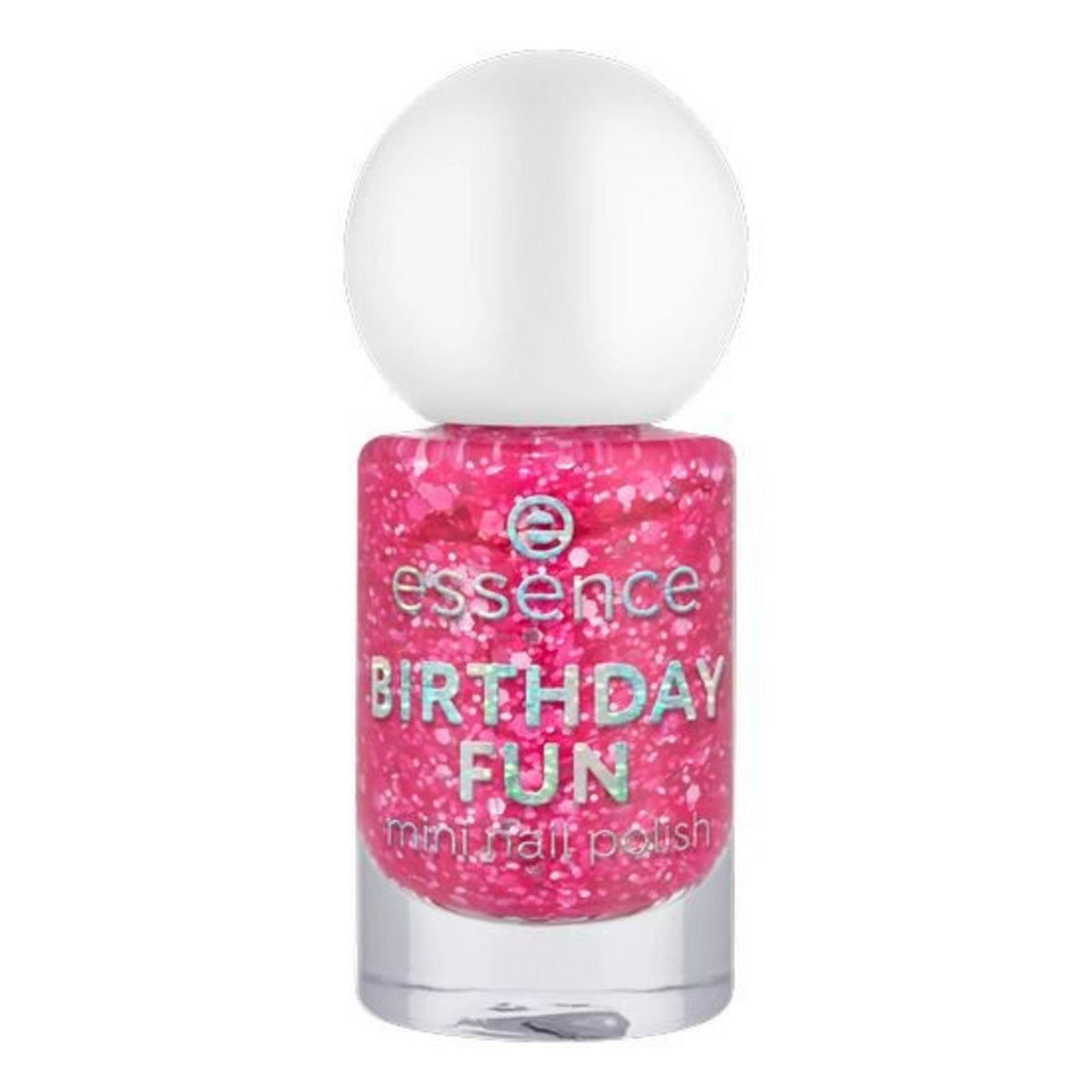 Essence, Birthday Fun, Glitter, Nail Polish, 5 ml *Miniature