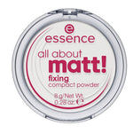 Essence, All About Matt!, Mattifying Fixing, Compact Powder, 8 g