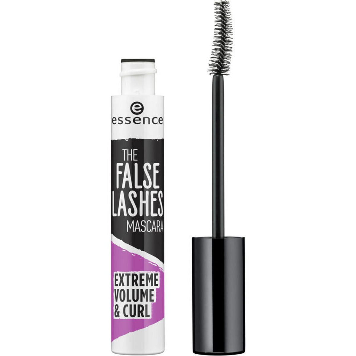 Essence, False Lashes Extreme, Curl & Volume, Mascara, Black, 10 ml