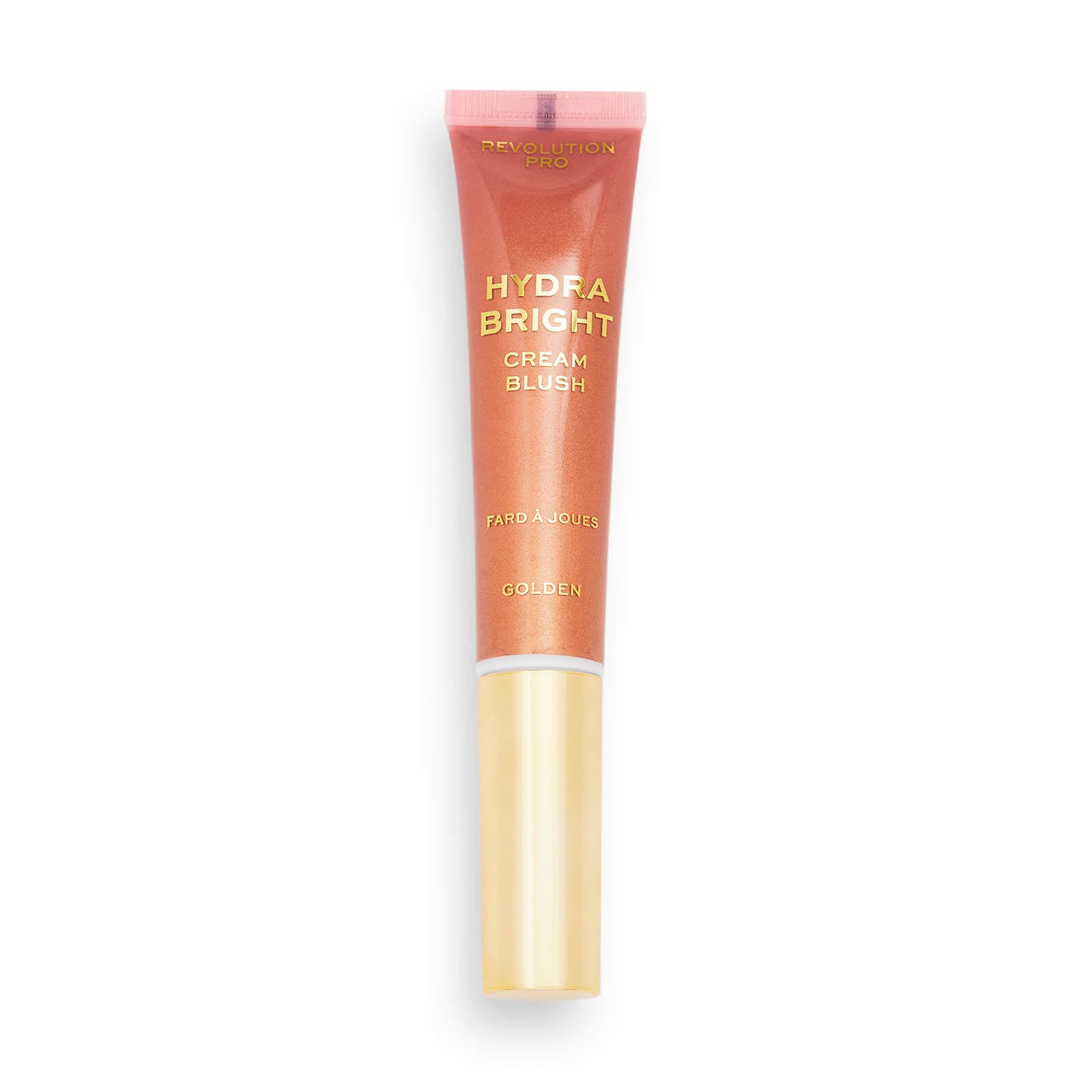 Revolution Pro, Hydra Bright, Vegan, Dewy, Cream Blush, Golden, 12 ml