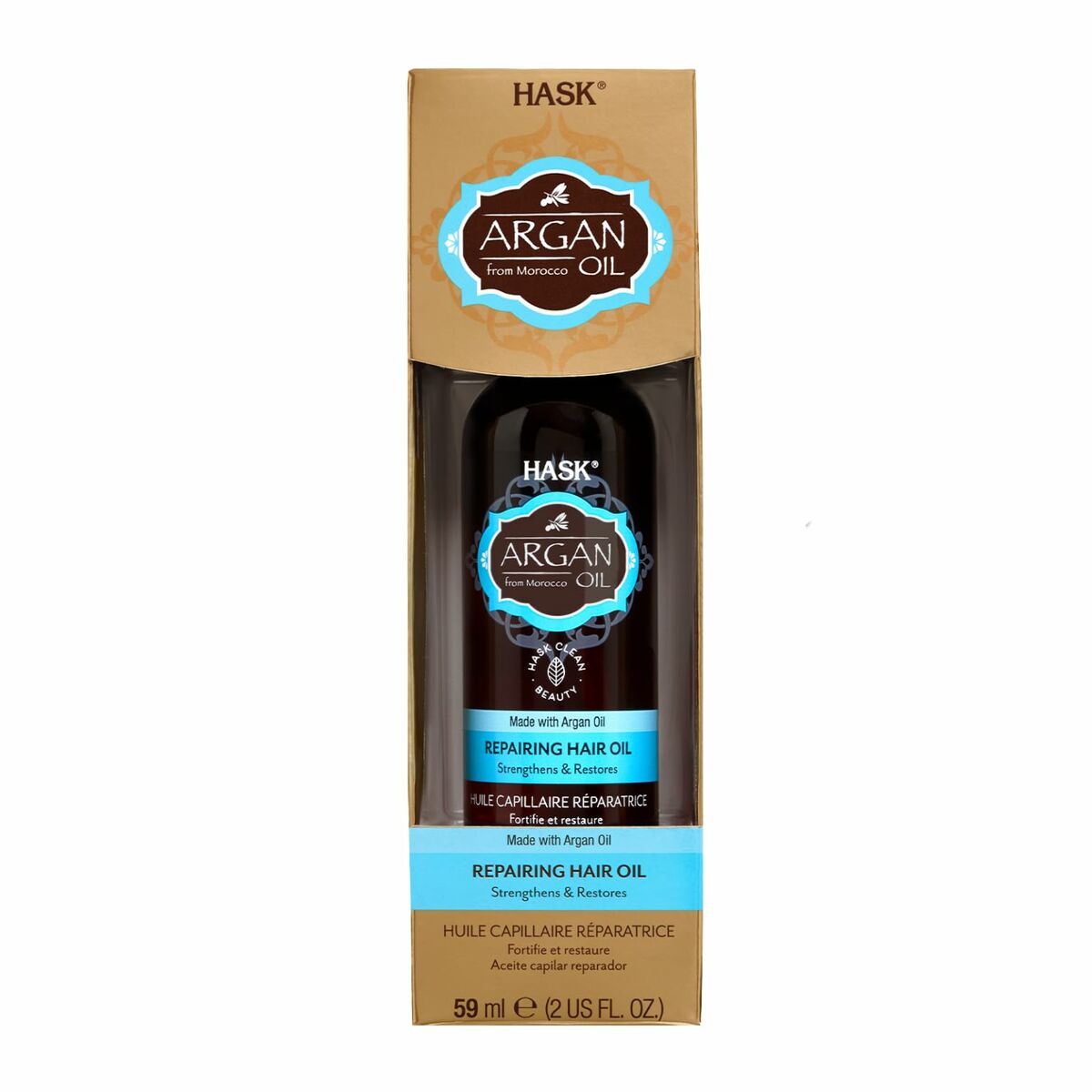 Complete Oil HASK ARGAN OIL 100 ml produktemballage
