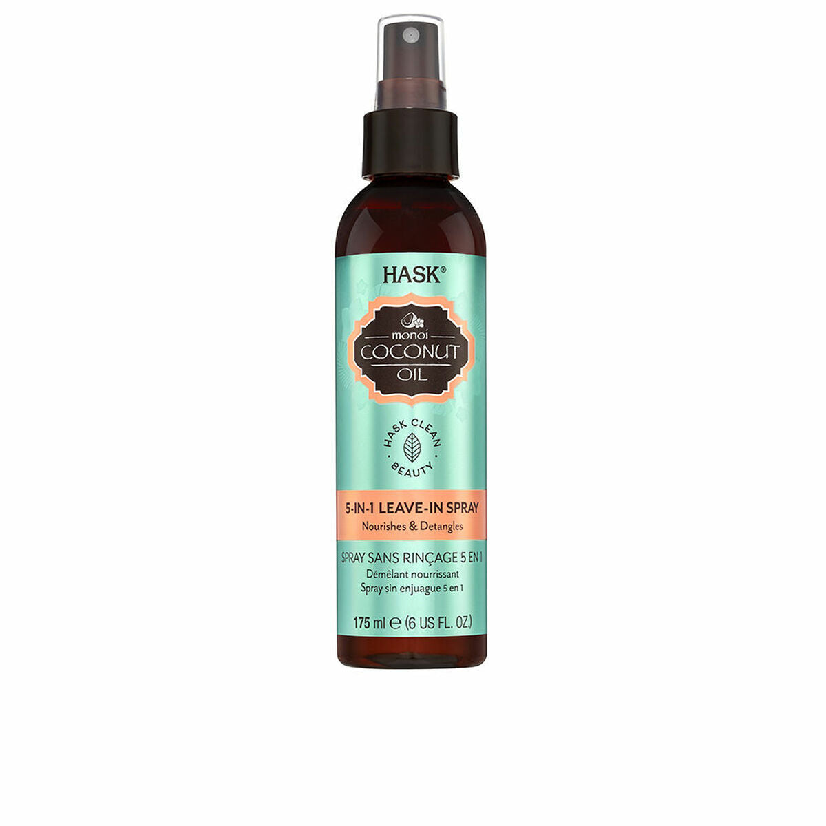 Non-Clarifying Conditioner HASK Monoi Coconut Oil 175 ml balsamflaske