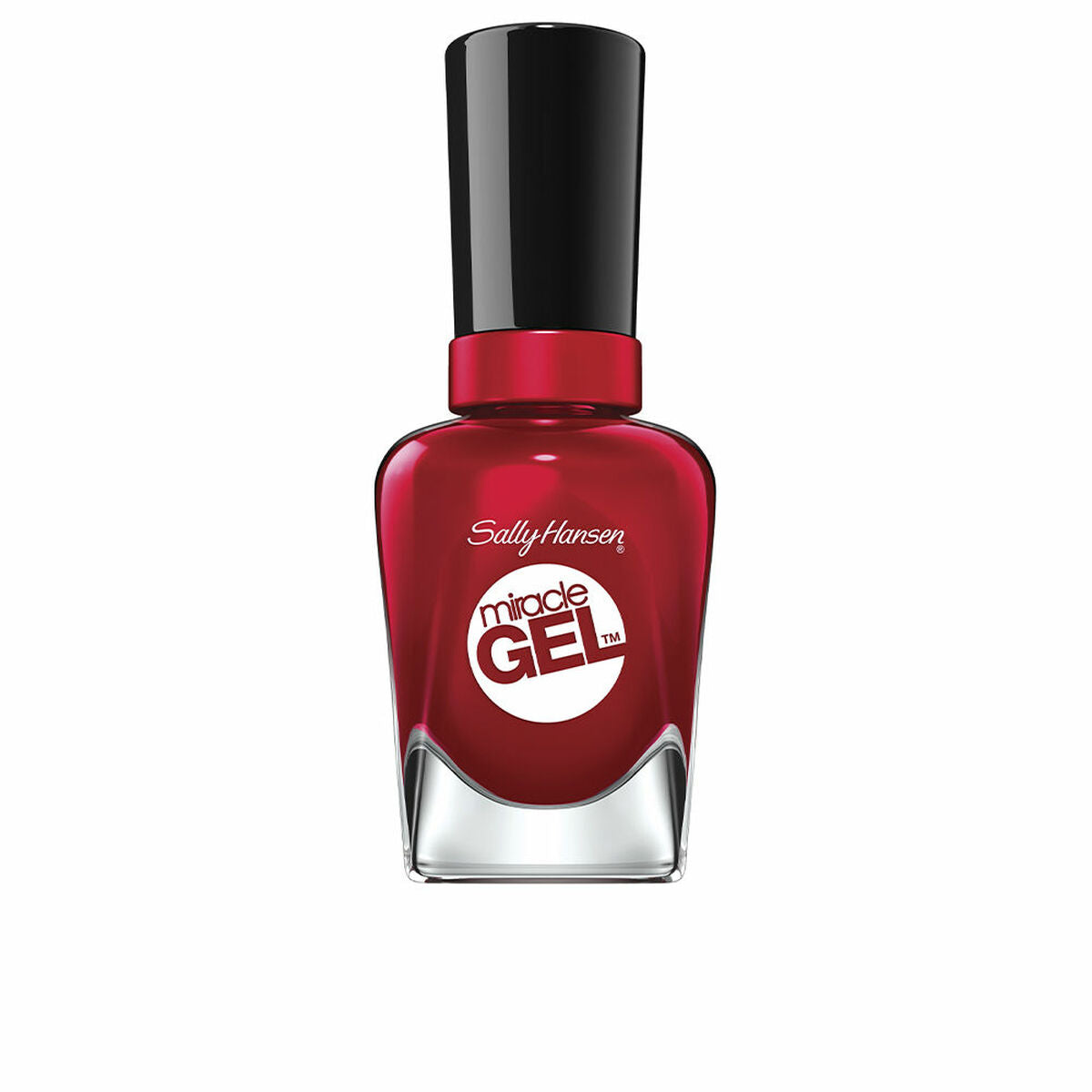 Neglelak Sally Hansen Miracle Gel Nº 680-rhapsody rød 14,7 ml 14,7 ml hudplejeemballage