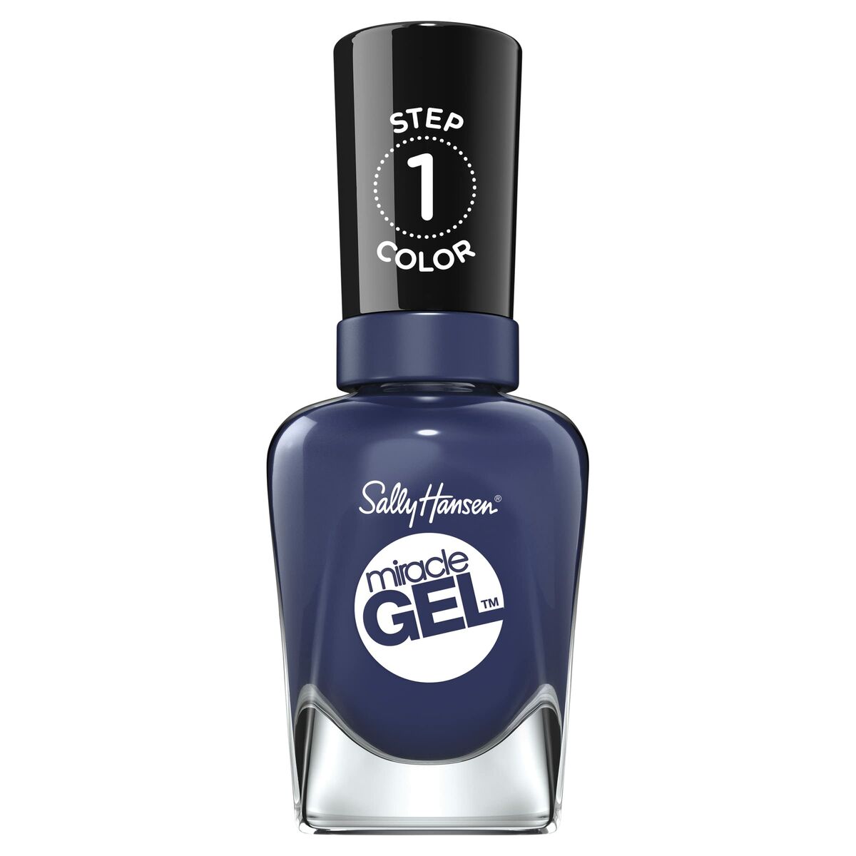 neglelak Sally Hansen Miracle Gel 609-midnight mod (14,7 ml) 14,7 ml hudplejeemballage