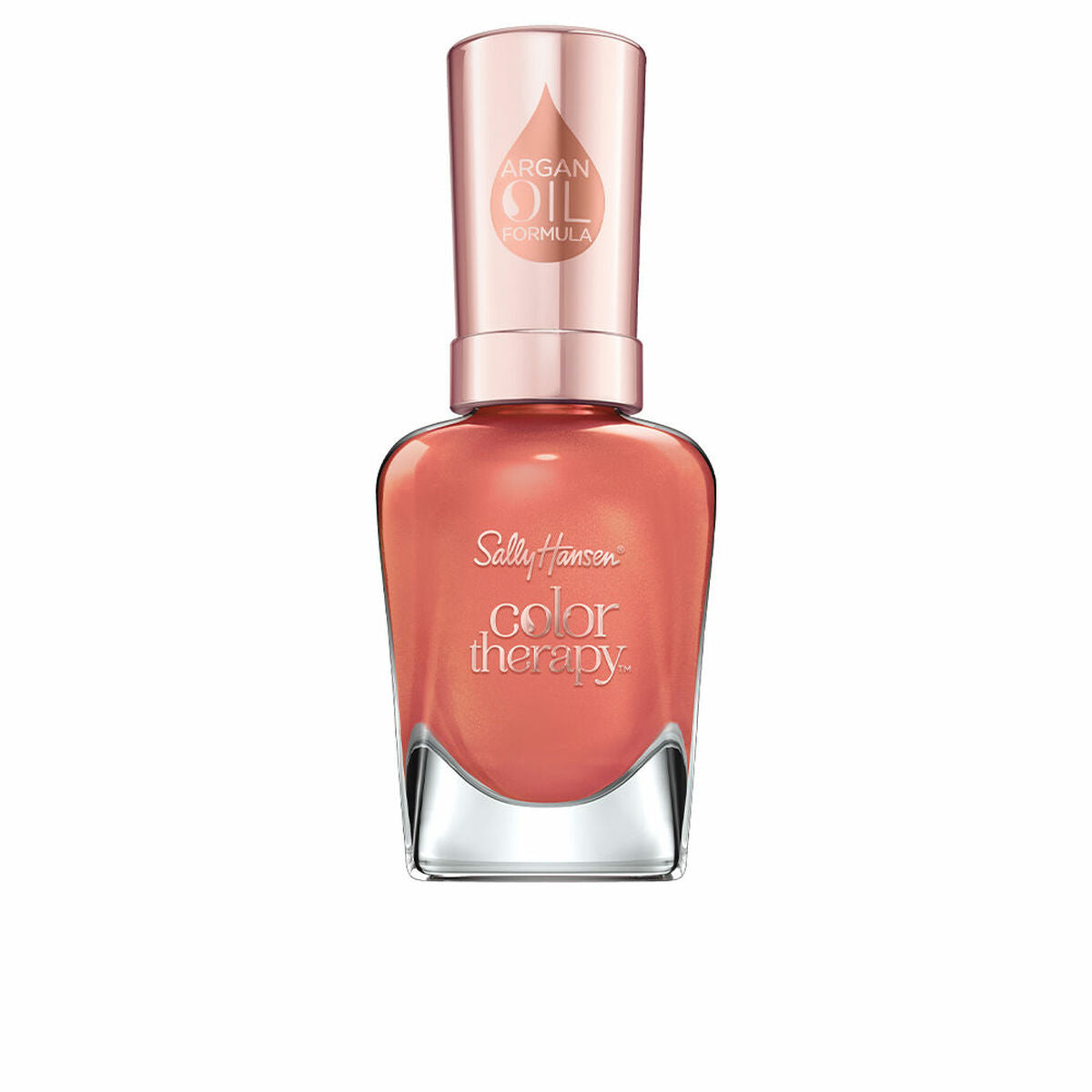 Neglelak Sally Hansen Color Therapy Nº 300 Nº 300-Soak At Sunset 14,7 ml 14,7 ml produktemballage