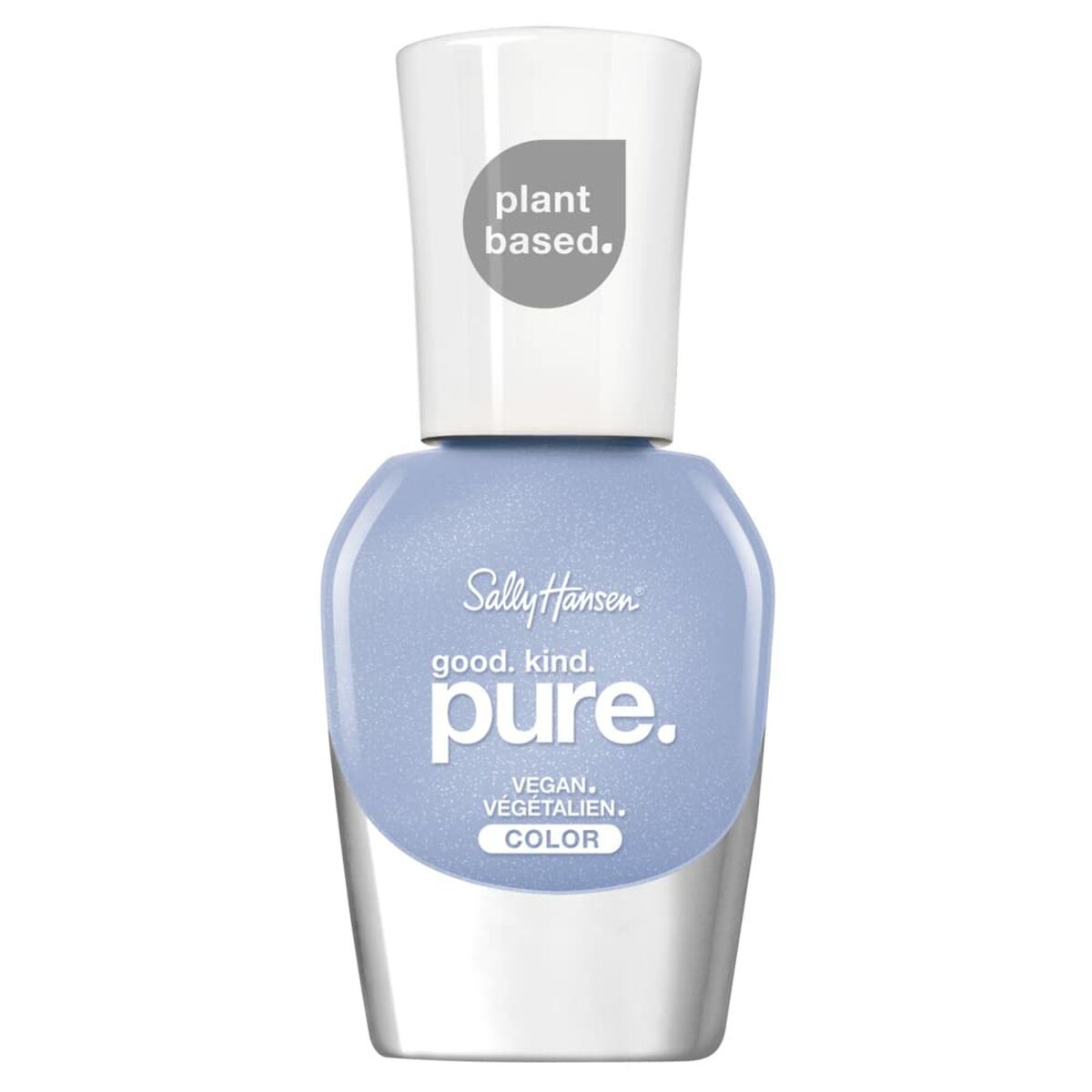 neglelak Sally Hansen Good.Kind.Pure 370-krystal blå (10 ml) produktemballage